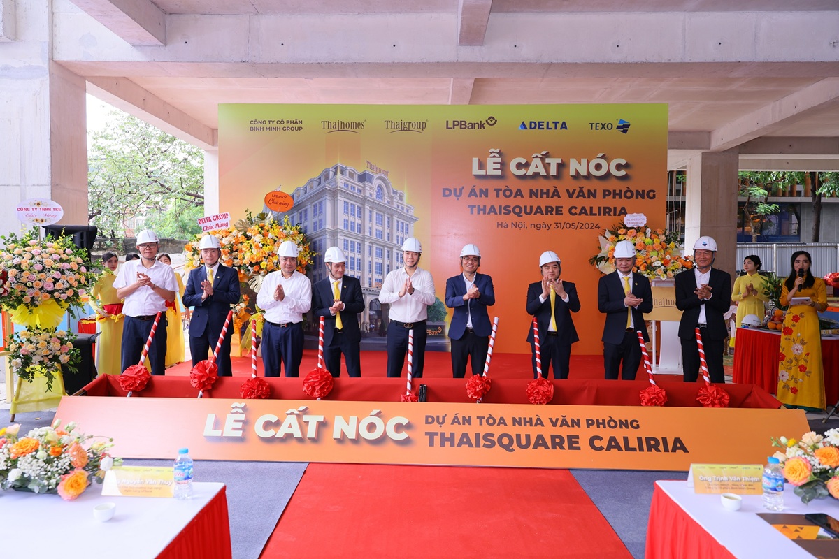 Lễ cất nóc dự án Thaisquare Caliria