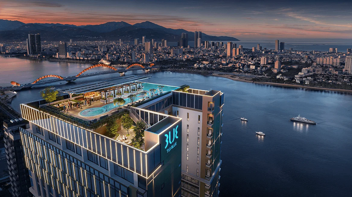Tầng Sky Bar ThaiGrand Casa Riva Đà Nẵng