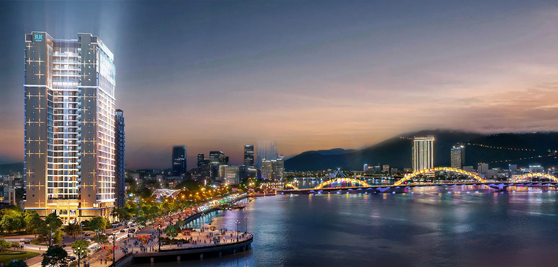 ThaiGrand Casa Riva - Căn hộ mặt sông Hàn View Pháo Hoa Quốc Tế